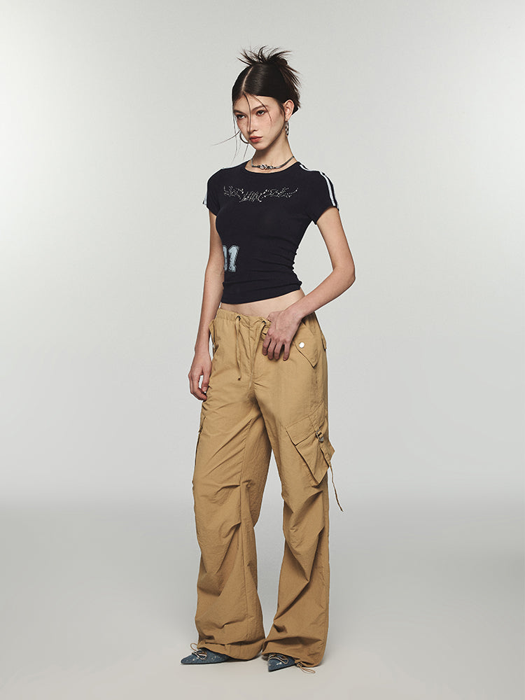 1JINN STUDIO Drawstring Utility Pants