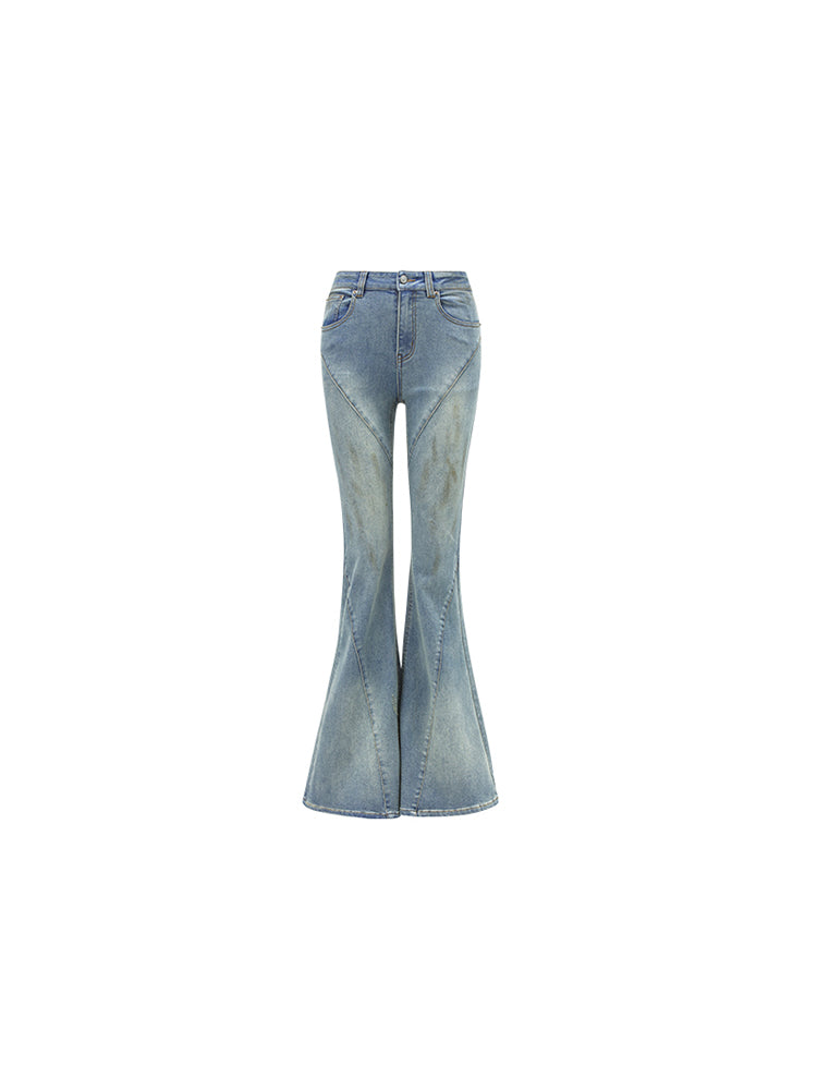 1JINN STUDIO Denim Flared Pants