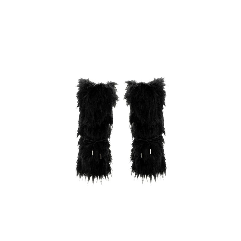 1JINN STUDIO Furry Boot Covers