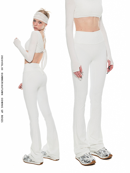 1JINN STUDIO Slightly Flared Yoga Pants