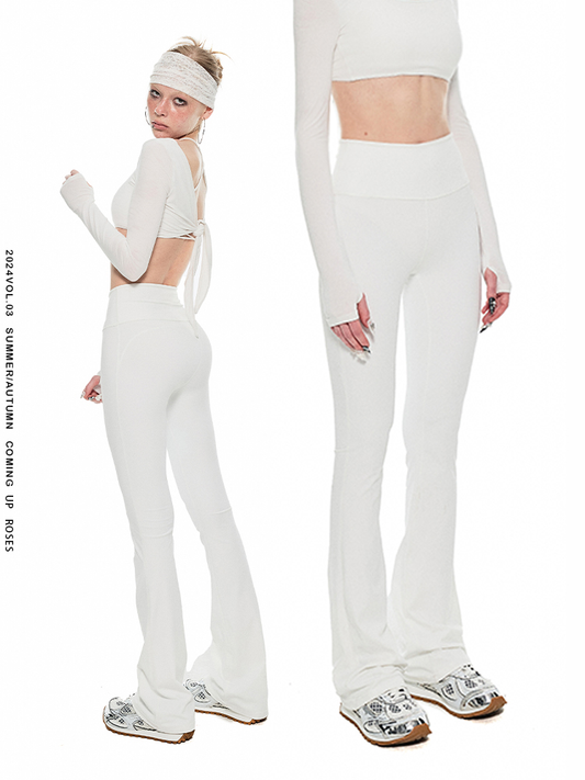 1JINN STUDIO Slightly Flared Yoga Pants