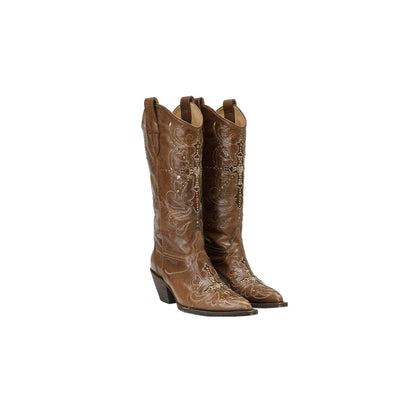 1JINN STUDIO Rivet Knight Knee-high Boots