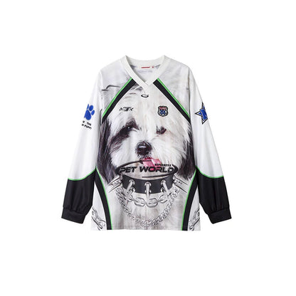 1JINN STUDIO Satin Printed Jersey