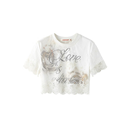 1JINN STUDIO Lace two-piece