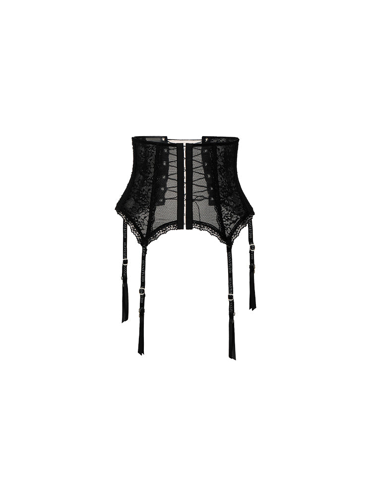 1JINN STUDIO Lace Waist Cincher with Boning
