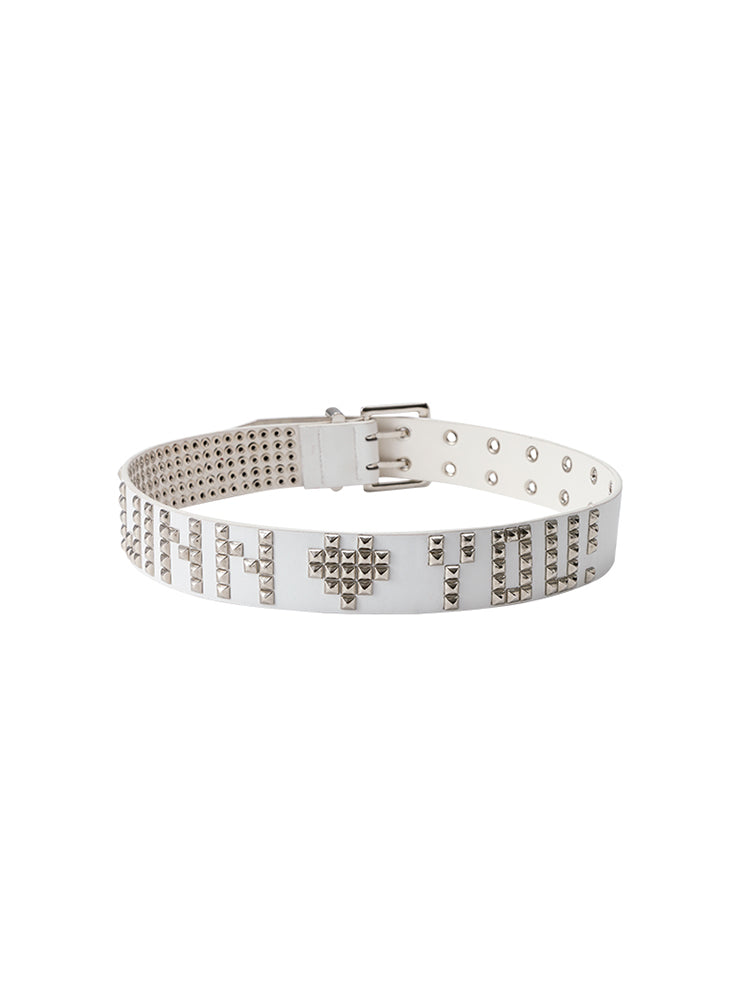 1JINN STUDIO Rivet Punk-style Belt