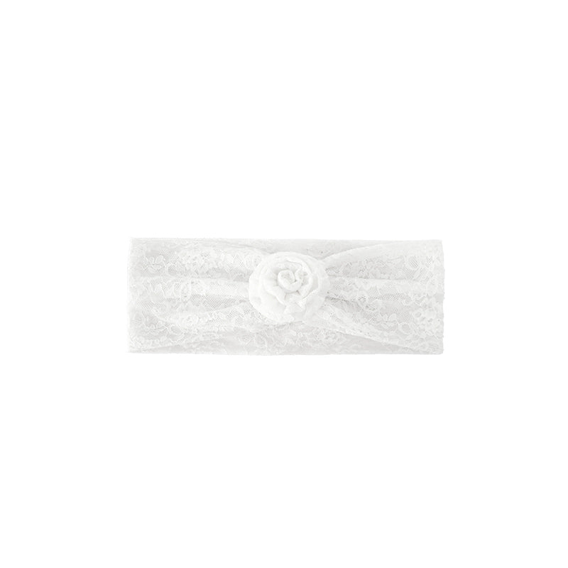 1JINN STUDIO Handmade Rose Lace Headband