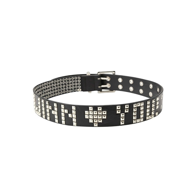 1JINN STUDIO Rivet Punk-style Belt