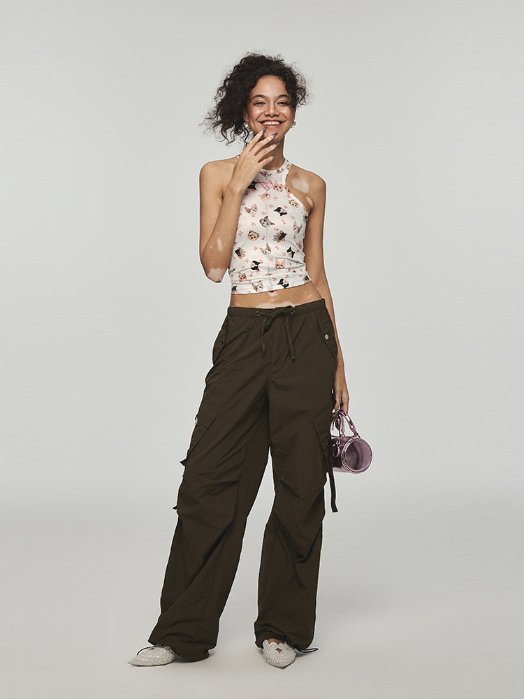 1JINN STUDIO Drawstring Utility Pants