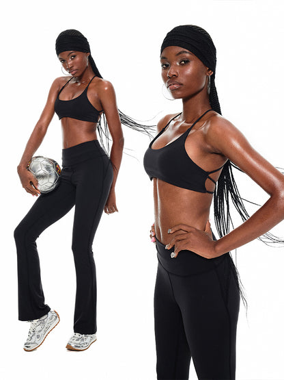 1JINN STUDIO Slightly Flared Yoga Pants