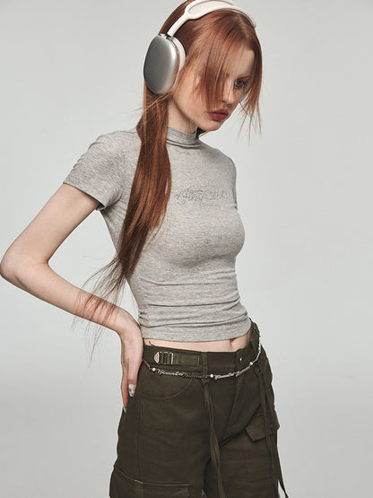 1JINN STUDIO Modal Basic Short-Sleeve T-shirt