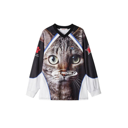 1JINN STUDIO Satin Printed Jersey