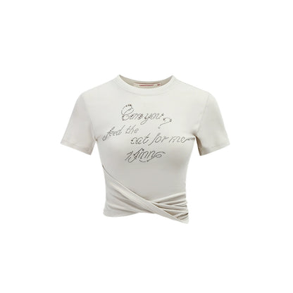1JINN STUDIO Studded Slim-Fit Short-Sleeve T-shirt