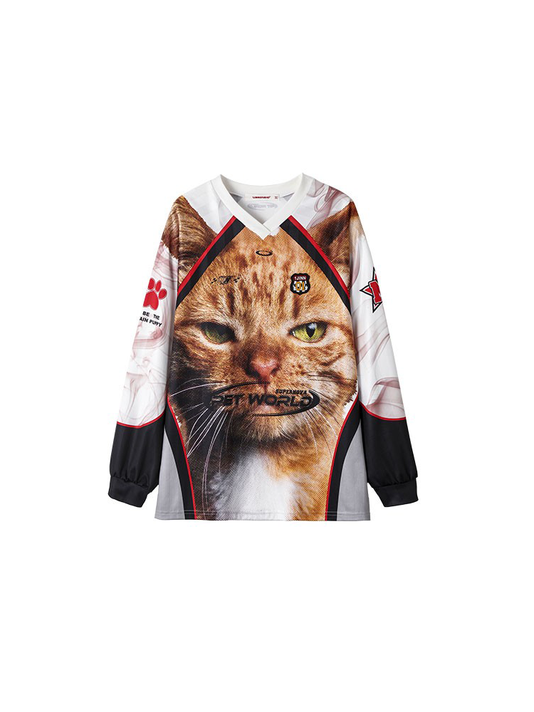 1JINN STUDIO Satin Printed Jersey