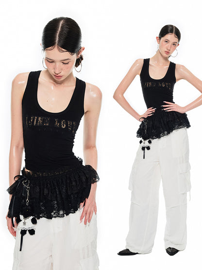1JINN STUDIO Lace-trimmed Waist Cincher