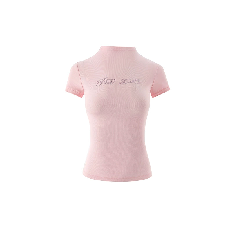 1JINN STUDIO Modal Basic Short-Sleeve T-shirt