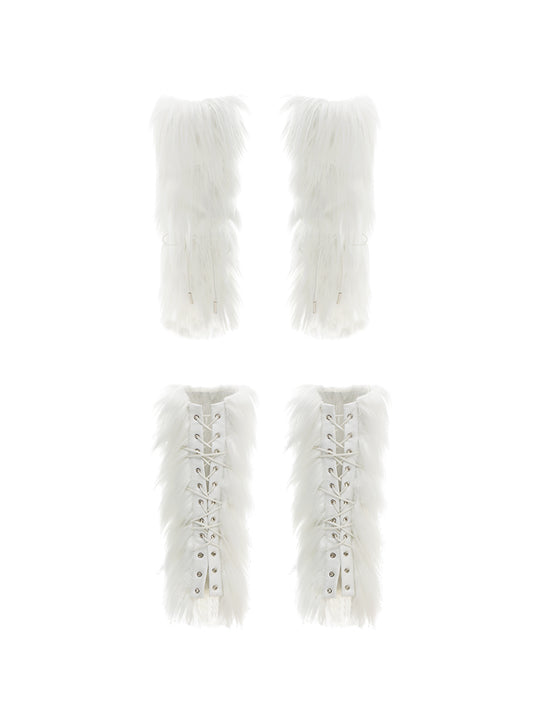 1JINN STUDIO Furry Boot Covers